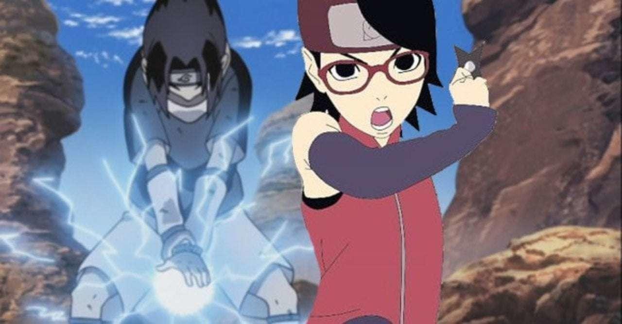 Naruto Debuts Sarada's Chidori in Boruto