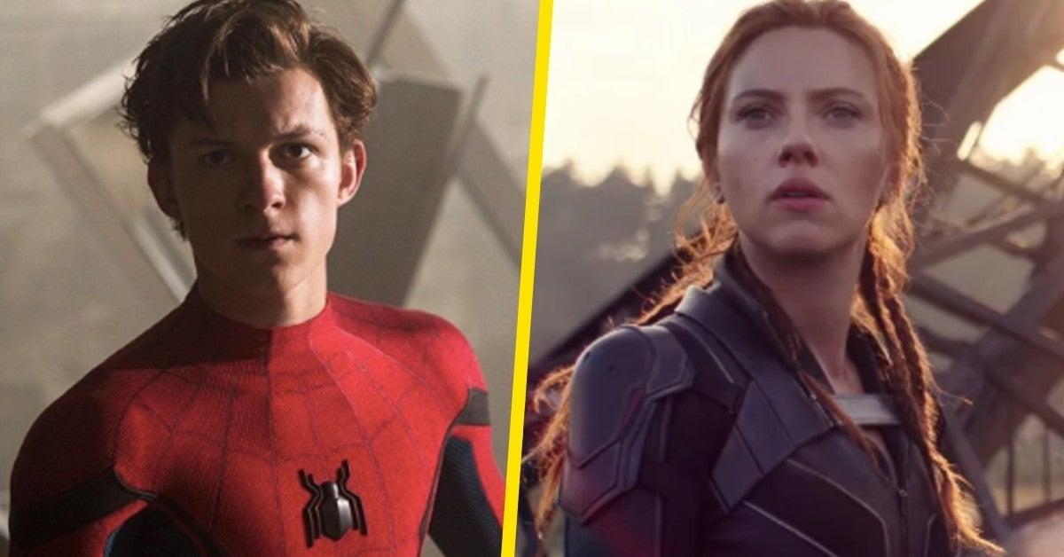 Spider-Man Star Tom Holland Reacts to Black Widow