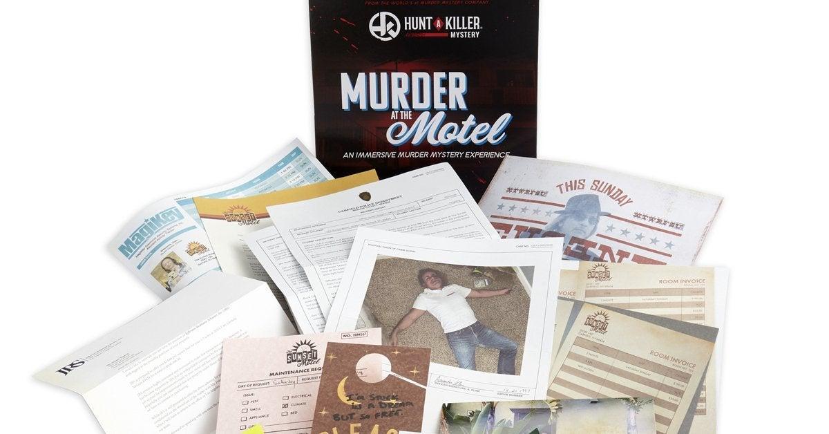 Hunt a Killer: Murder at the Motel - Immersive Murder Mystery Game