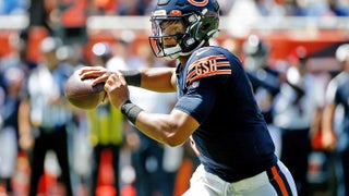 Fields takes over for injured Dalton, Bears beat Bengals