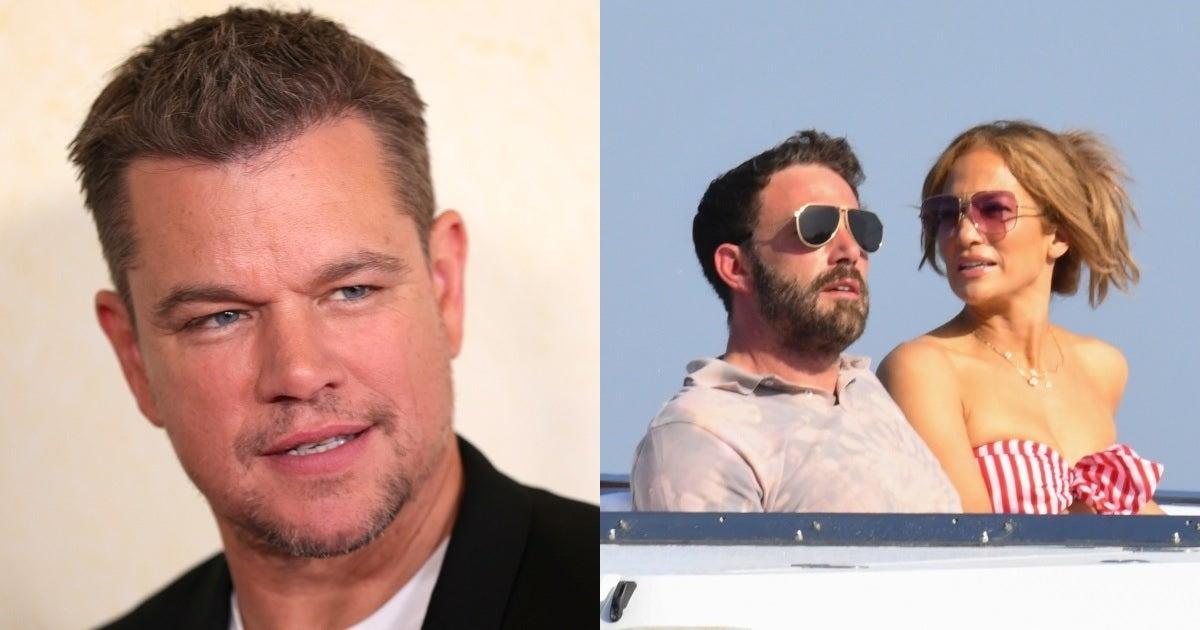 Matt Damon Is Rooting for Ben Affleck and Jennifer Lopez's Rekindled