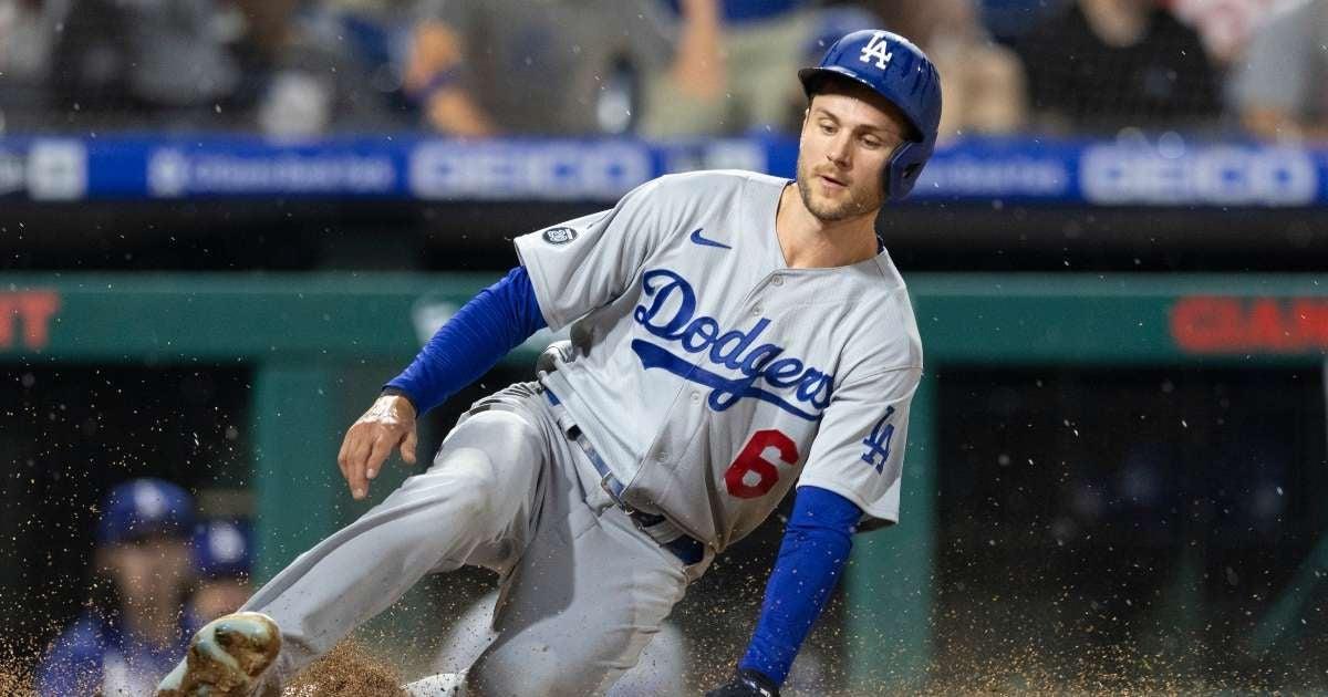 Dodgers' Trea Turner Pulls off the Coolest, Most Gravity-Defying