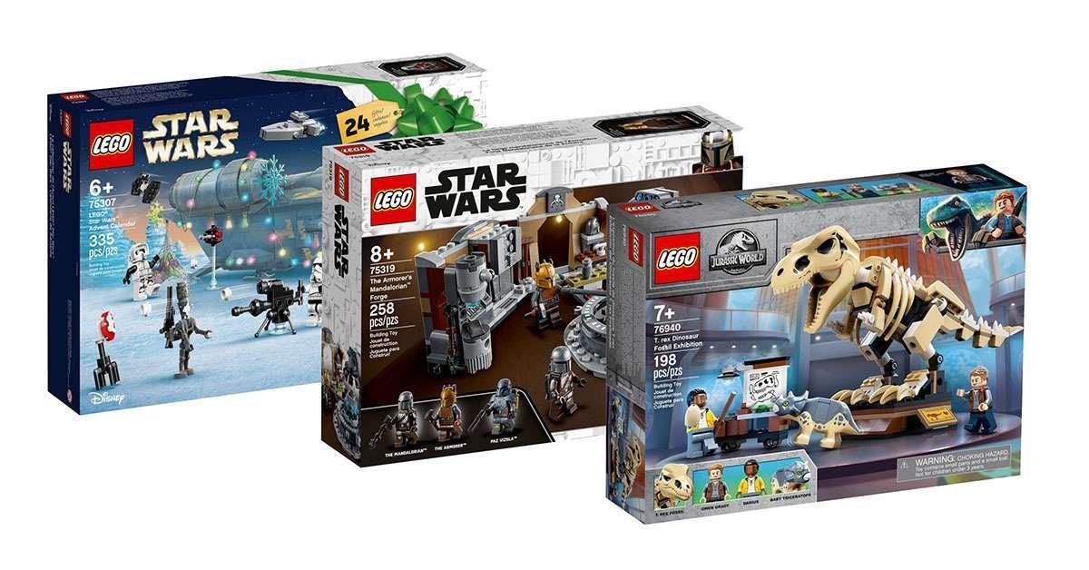 New LEGO Sets on Sale Now: 2021 Advent Calendars, Jurassic World, Star Wars and More New LEGO Sets on Sale Now: 2021 Advent Calendars, Jurassic World, Star Wars and More