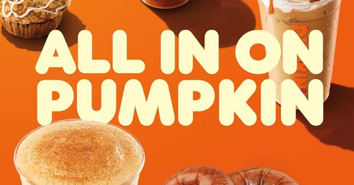 Tim Hortons relaunches pumpkin spice doughnut, muffin