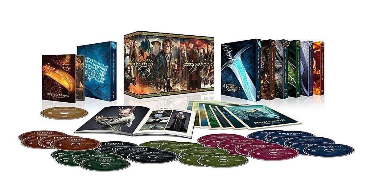 Middle Earth 6 Film Ultimate Collector S Edition 4k Uhd Blu Ray Box Set Is On Sale