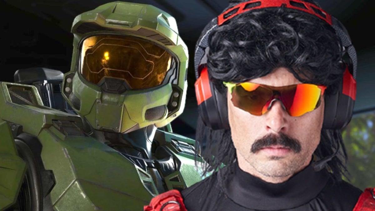 Dr Disrespect Loses It and Smashes Controller Because of Halo Infinite - Comicbook.com