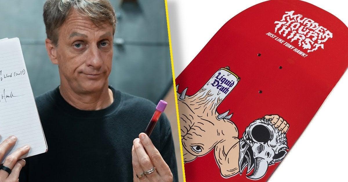 New Skateboard Contains Some of Tony Hawk's Actual Blood