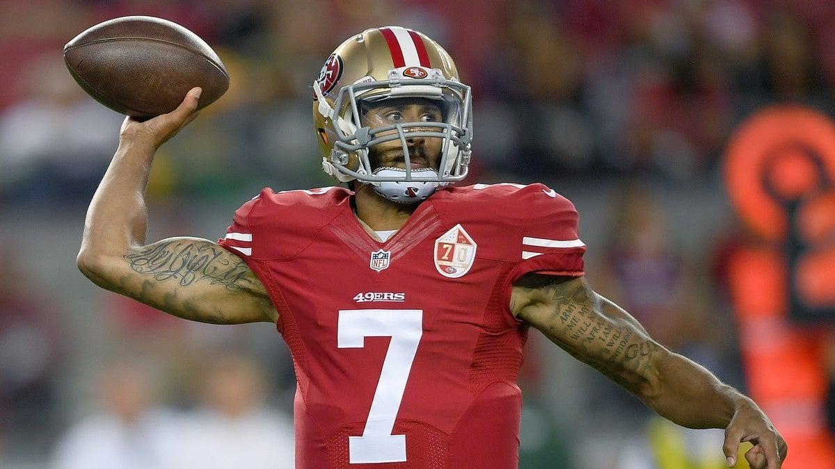 Colin Kaepernick is in Madden 22, Rated Higher Than Some Starting