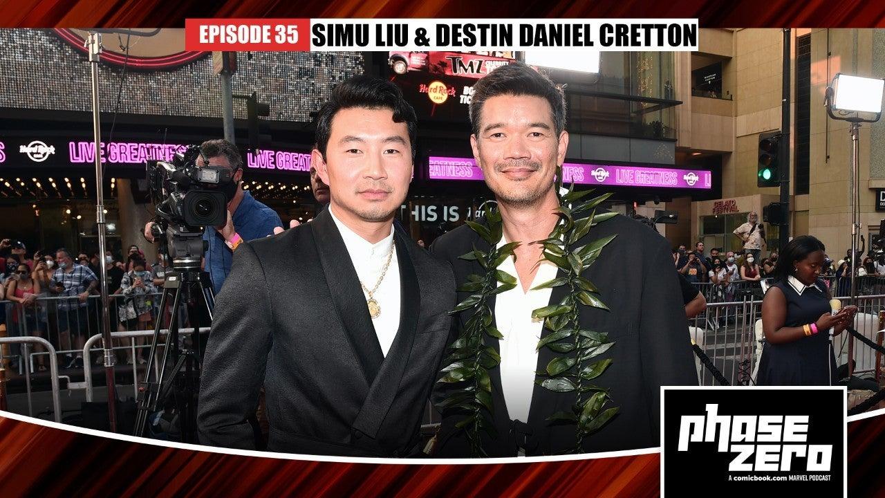 Phase Zero Shang Chi Star Simu Liu Director Destin Daniel Cretton Join Wednesday