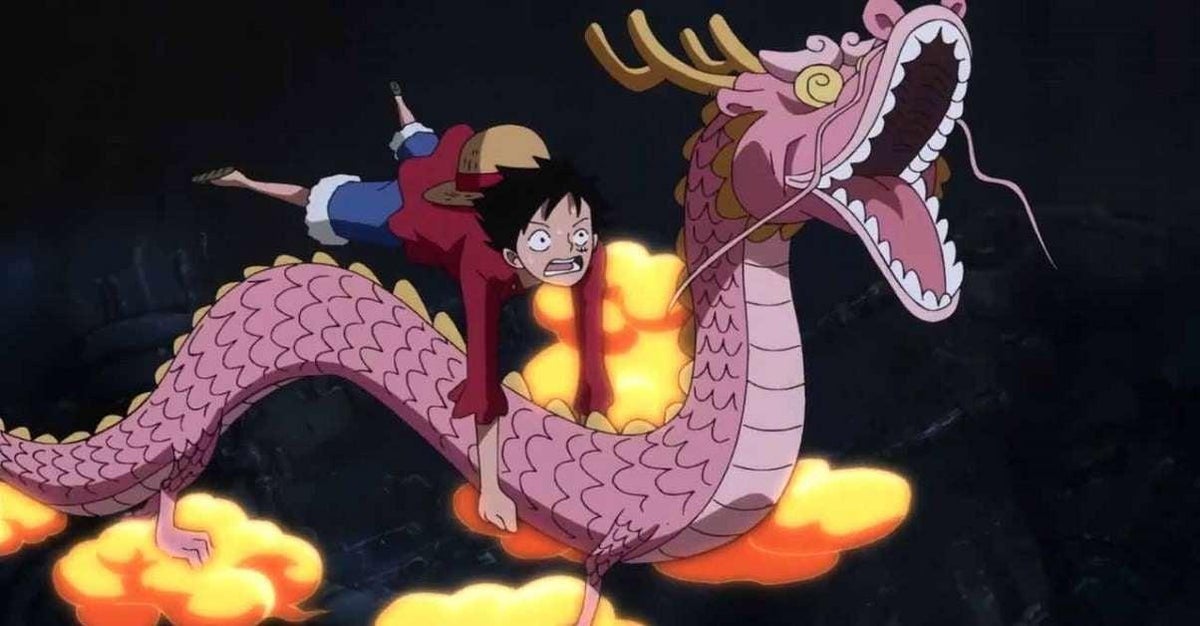 One Piece Two Dragons Face Off! Momonosuke's Determination! (TV