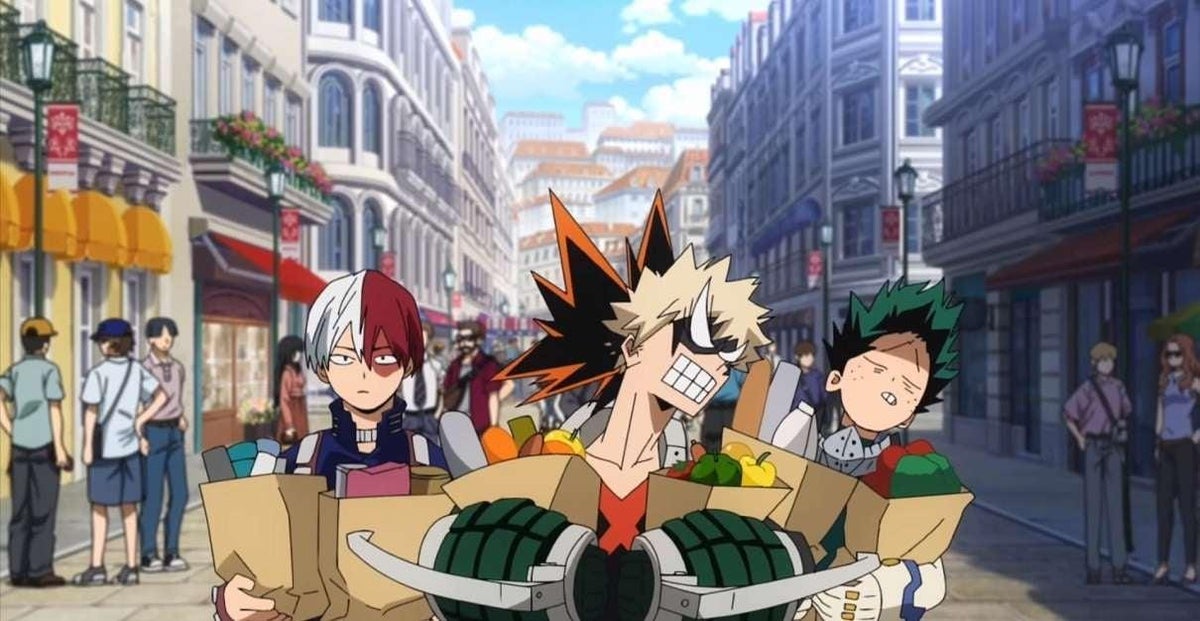 My Hero Academia Bringing World Heroes' Mission Movie Preview to