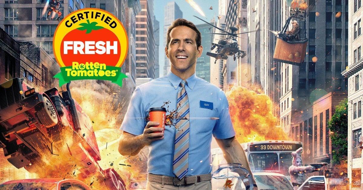 Ryan Reynolds' Free Guy Is Certified Fresh On Rotten Tomatoes