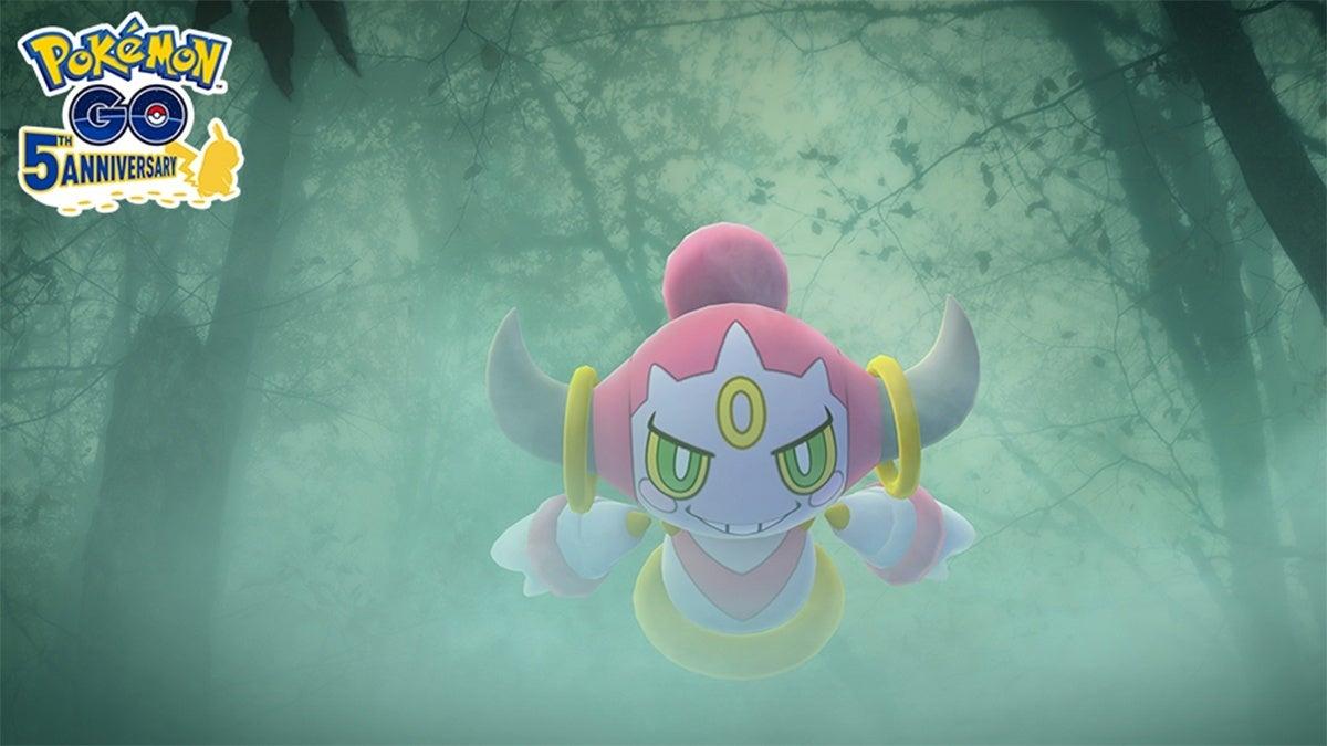The Mythical Pokemon Hoopa is now available in Pokemon Go. 