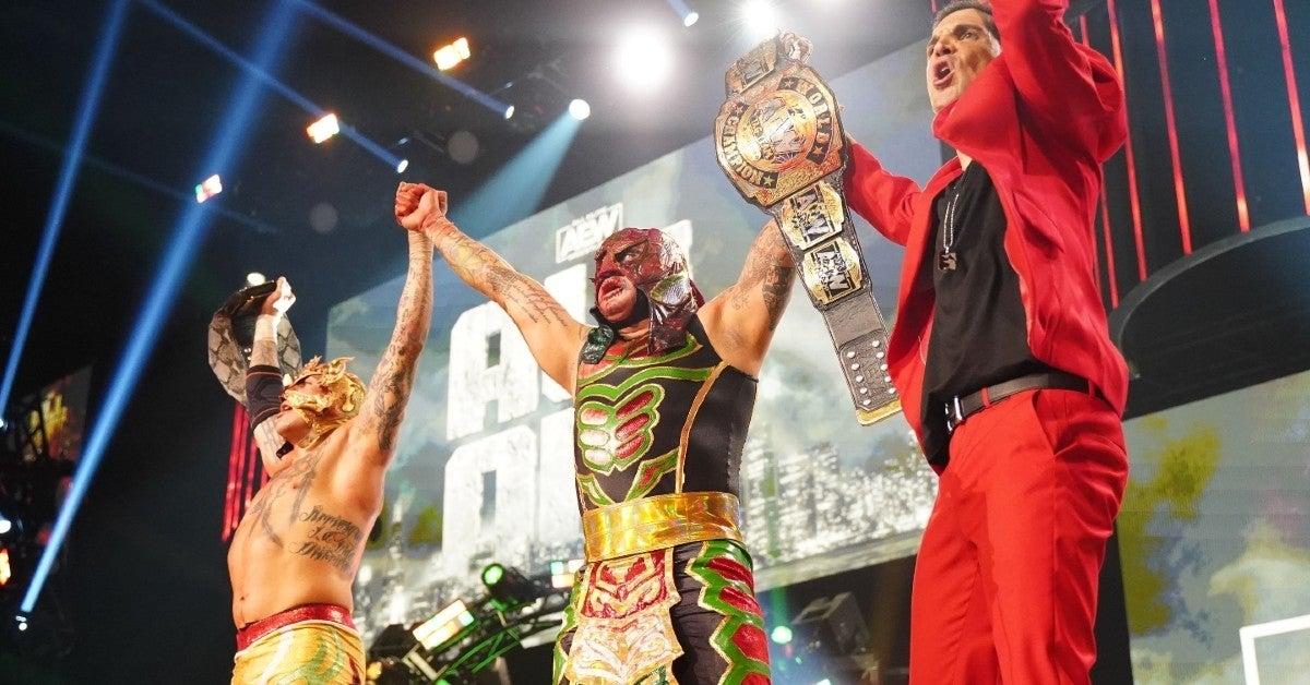 AEW's The Young Bucks reflect on their feud with the Lucha Bros