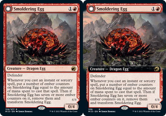 Smoldering Egg