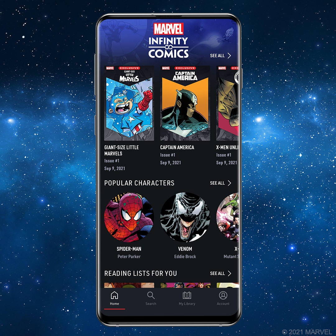 Marvel Unlimited Infinity Comics Marvel Unlimited Infinity Comics