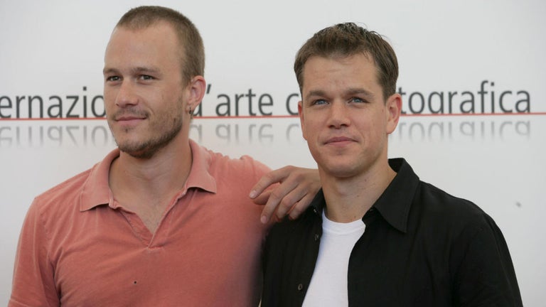 Matt Damon Reveals He and His Wife Have Matching Tattoos Honoring Heath Ledger
