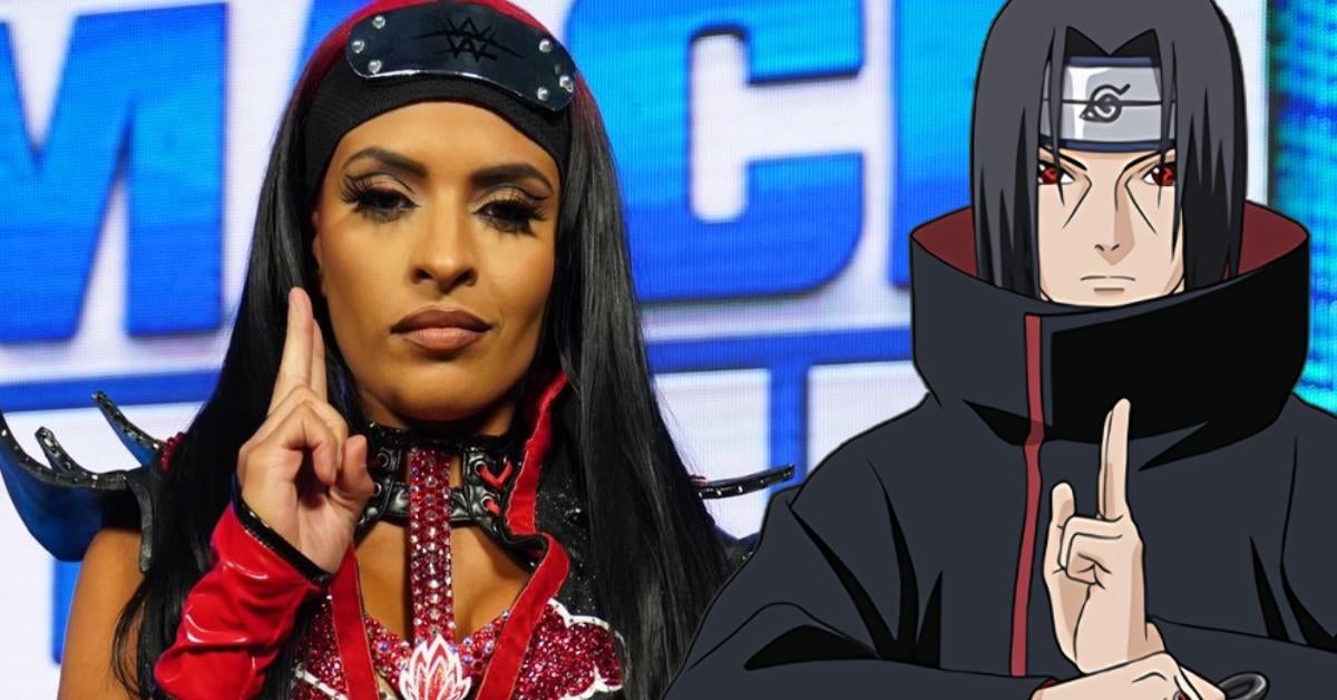 Naruto WWE s Zelina Vega Shows Off Akatsuki Inspired Gear Almost