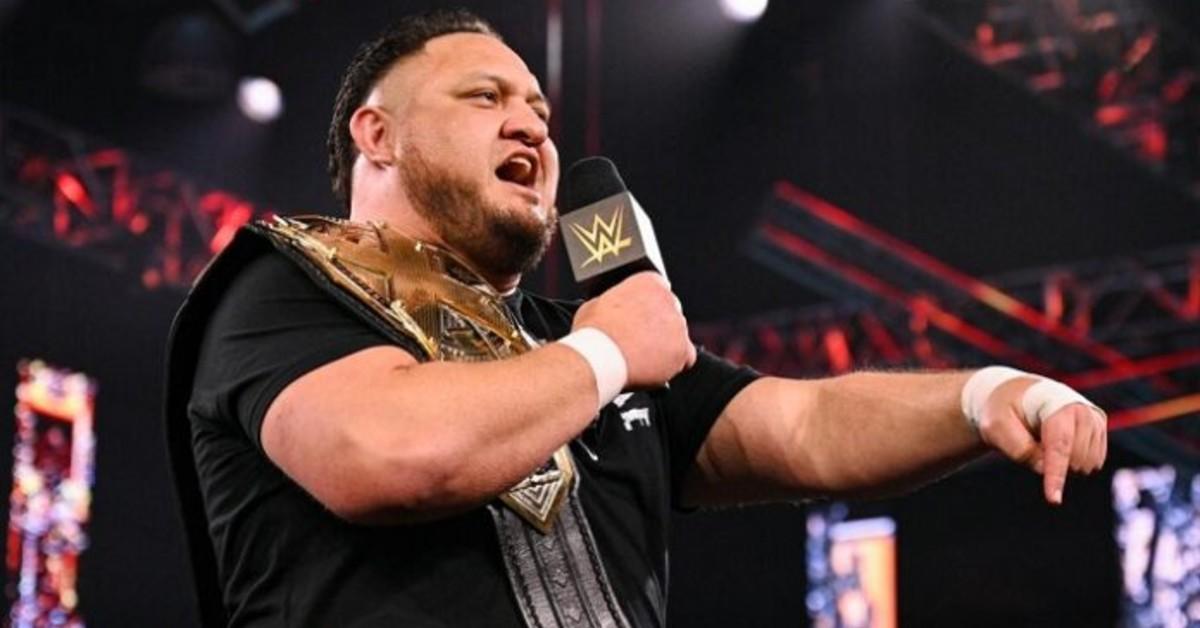 Samoa Joe resigns from WWE NXT championship