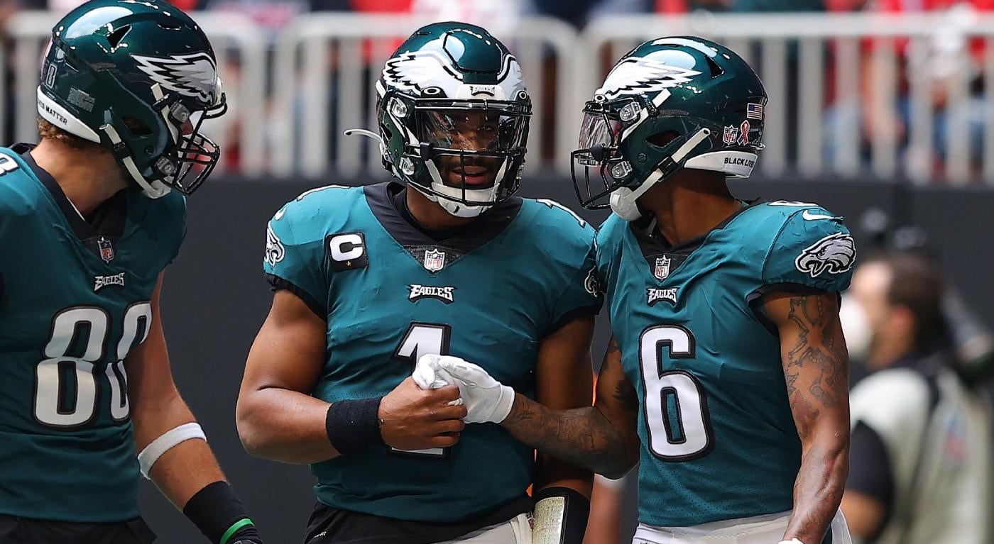 Eagles vs. Falcons score, takeaways DeVonta Smith, Jalen Hurts