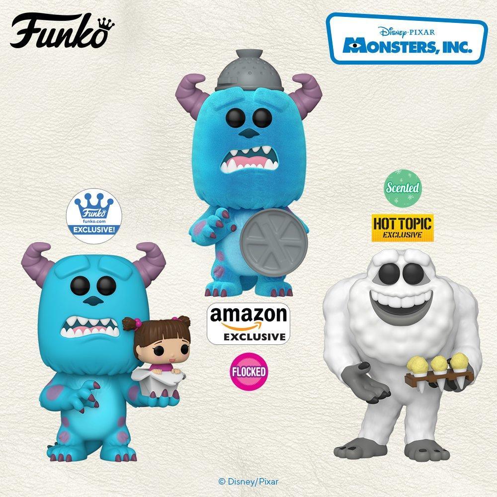 Monsters inc funko deals pop