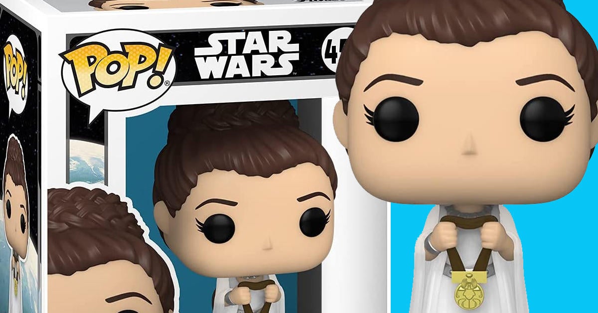 Star Wars Princess Leia Yavin Ceremony Funko Pop Exclusive Is up for  Pre-Order