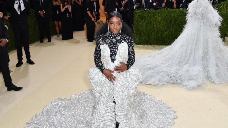 Simone Biles Goes Solo at the Met Gala