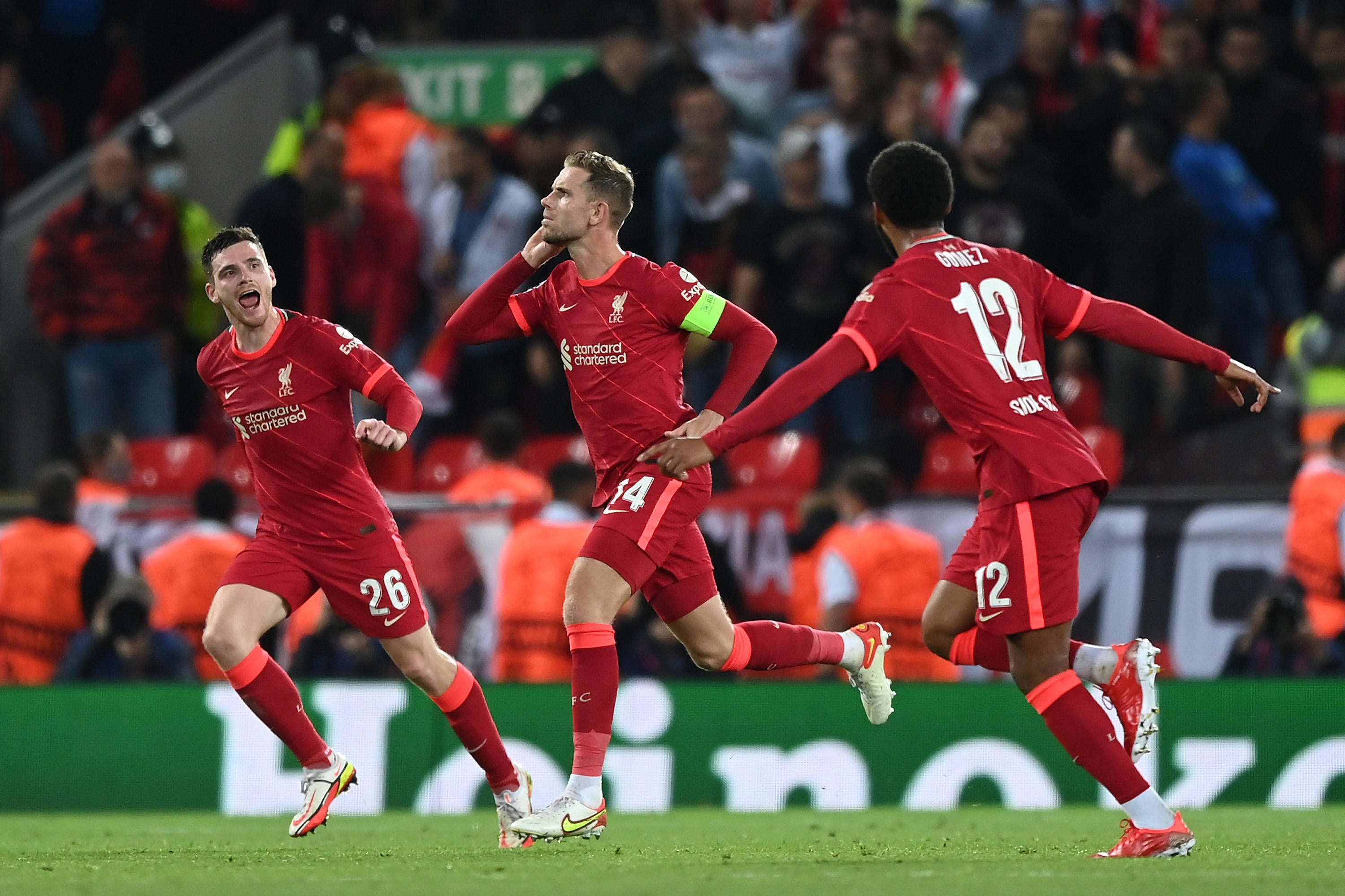 Liverpool vs. AC Milan score, highlights: Jordan Henderson wins Anfield  thriller with brilliant volley - CBSSports.com