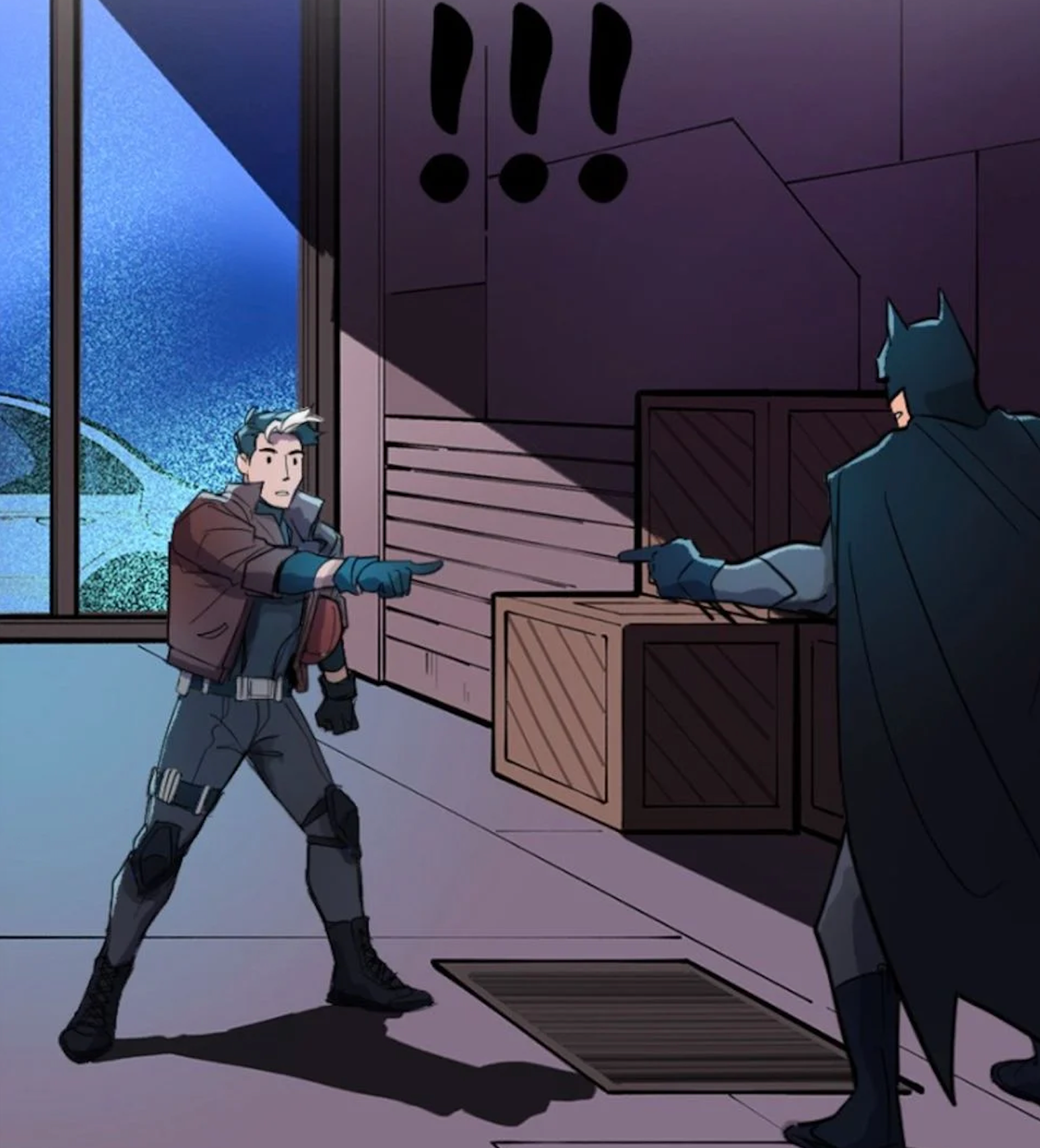 Batman Webtoon Creates New Version of Spider-Man Pointing Meme