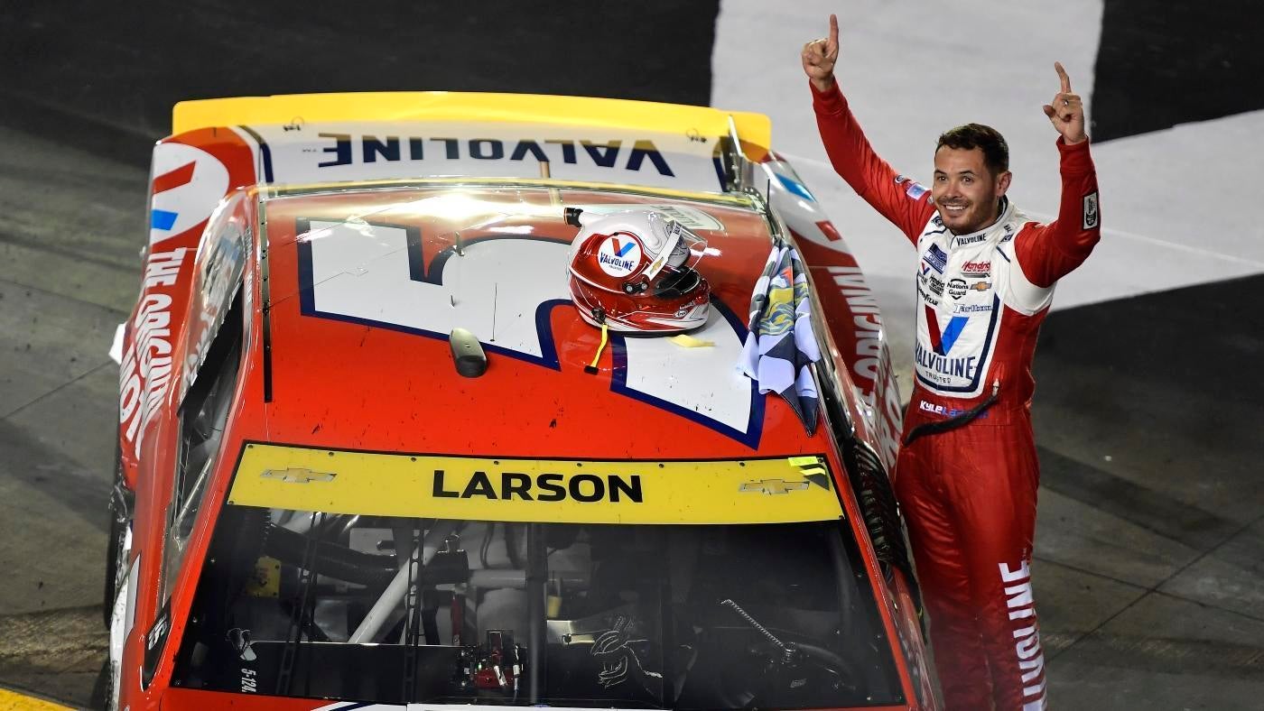NASCAR playoffs at Bristol Kyle Larson wins as tempers flare between Chase Elliott, Kevin Harvick