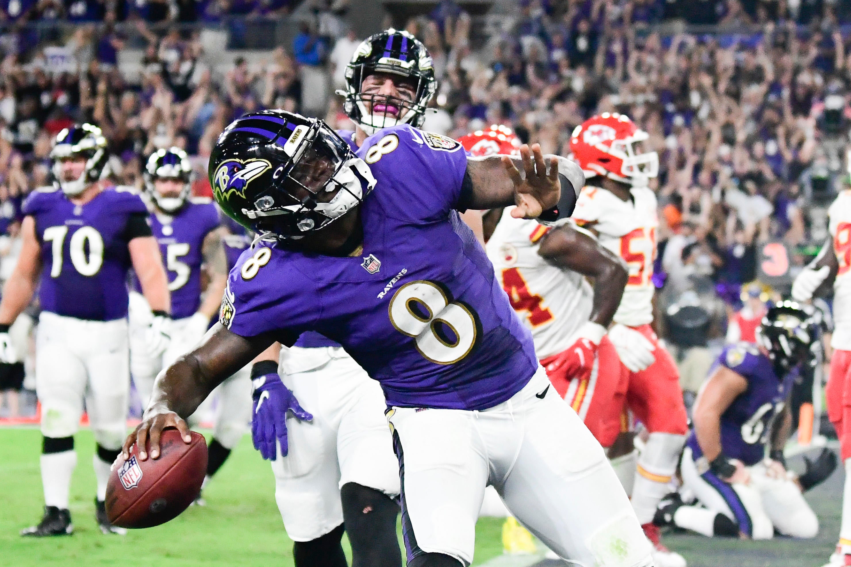 Ravens outlast Chiefs: Five crazy stats from Lamar Jackson's first win over  Patrick Mahomes
