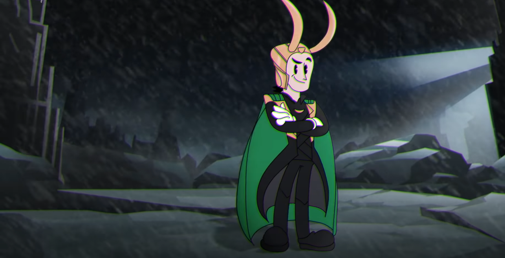 New Loki Disney+ Promo Reimagines the God of Mischief as a Classic Disney  Cartoon