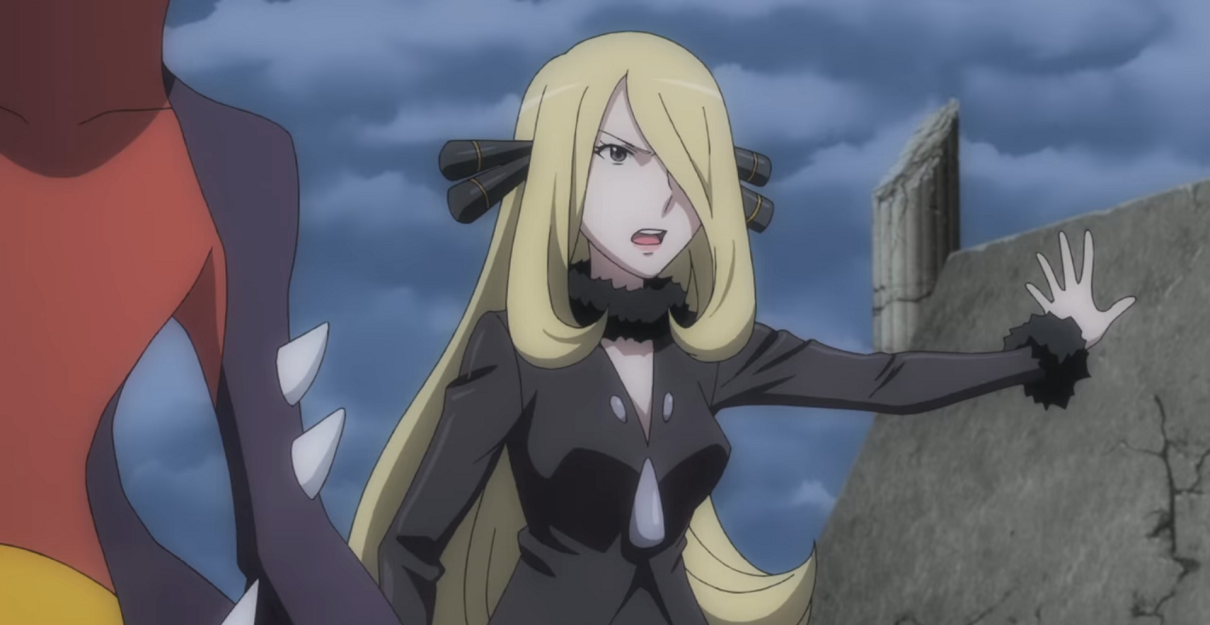 Cynthia (anime) - Bulbapedia, the community-driven Pokémon