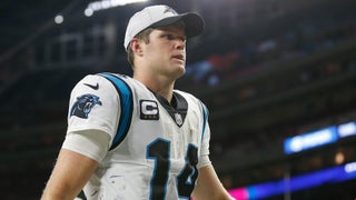 Panthers RB Christian McCaffrey injures hamstring in first half vs. Texans