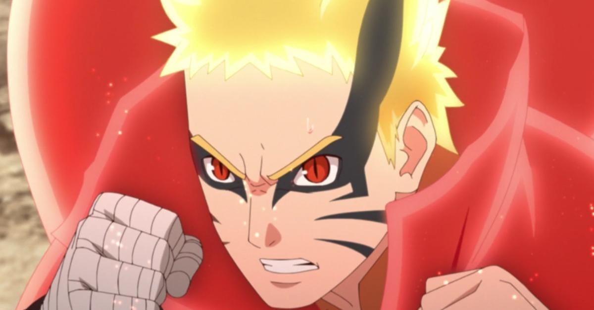 What episode did Naruto use baryon mode in Boruto: Naruto Next