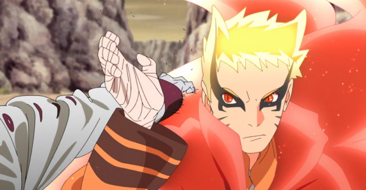 Baryon Naruto vs Isshiki  Boruto: Naruto Next Generations 