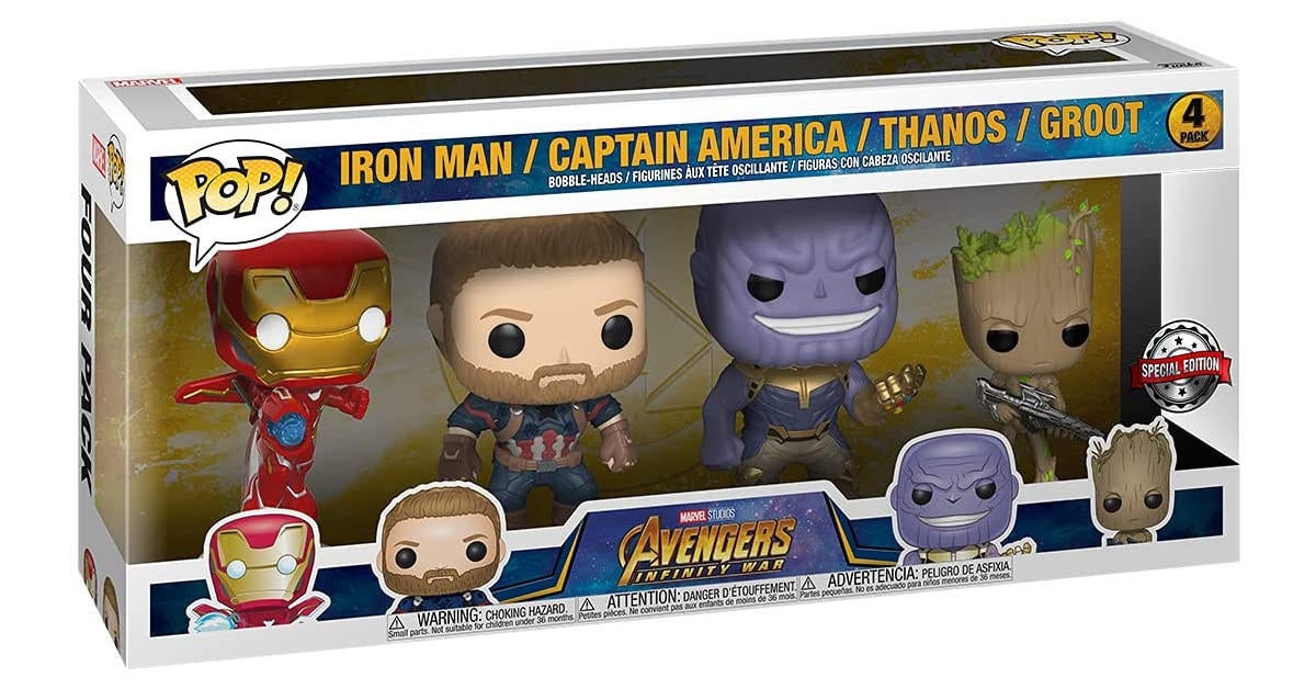 Bizarre Avengers: Infinity War Funko Pop 4-Pack Exclusive Is On