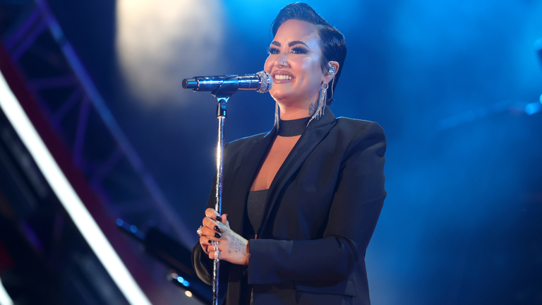 Demi Lovato Uses Their Own Personal Experience While Sharing Their Belief That Aliens Exist