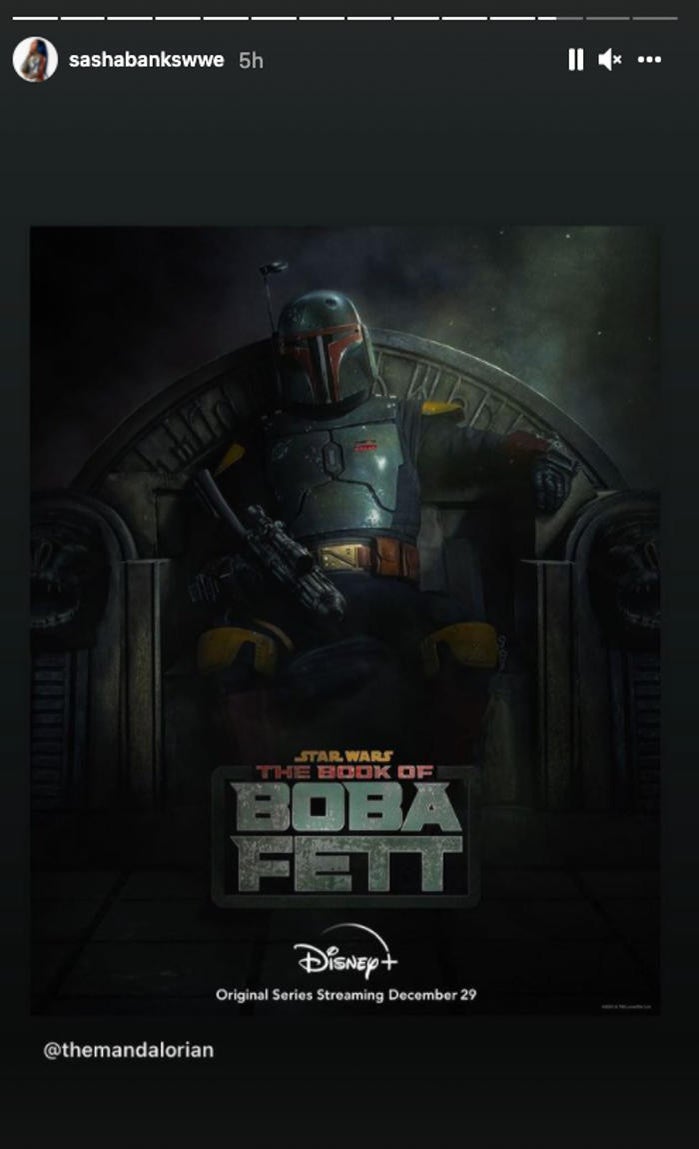 Star Wars: The Book Of Boba Fett - Is Sasha Banks Teasing A Return?