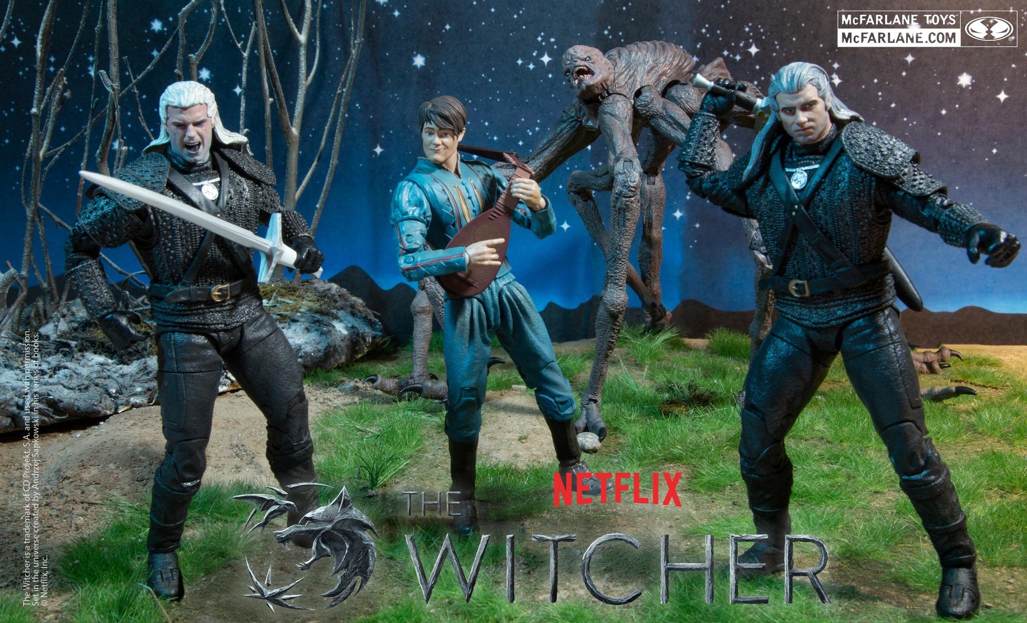 Netflix The Witcher Action Figures Launch From McFarlane Toys