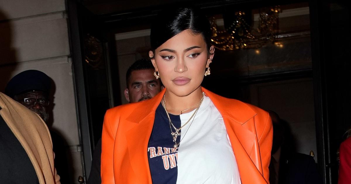 Kylie Jenner Shows off Bare Baby Bump in New Photos