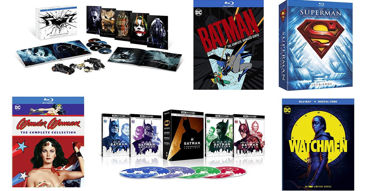DC Comics Blu-ray Sale on Amazon: Batman, Wonder Woman, Superman, and More