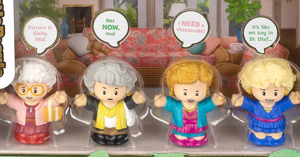 The Golden Girls by Little People Collector Set, Not Mint