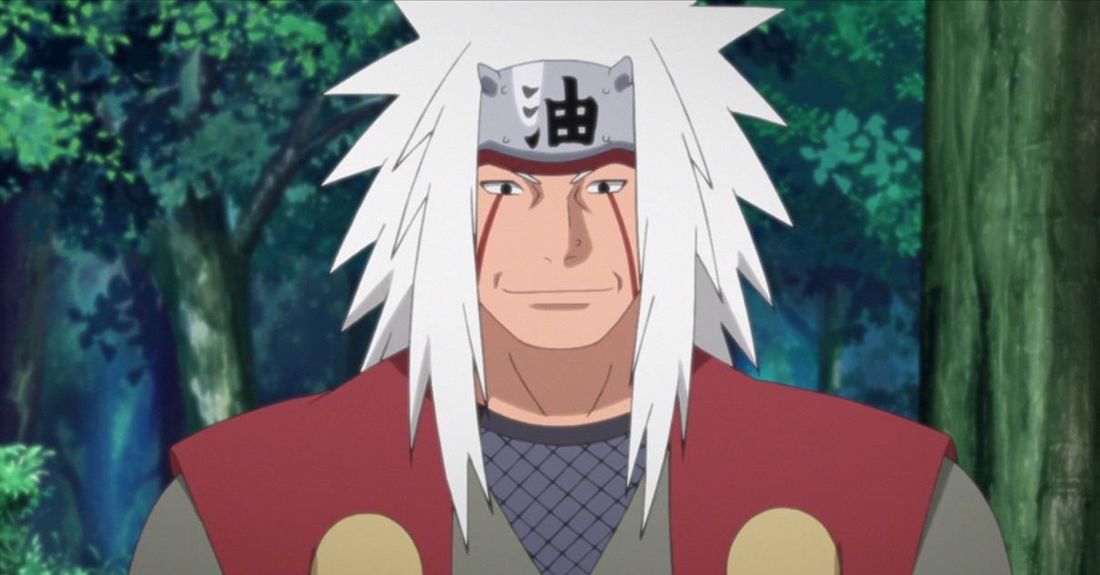 naruto and jiraiya under a tree