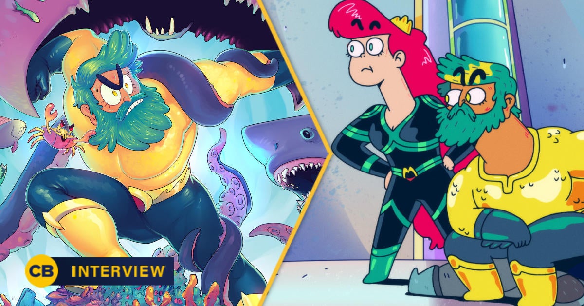 Aquaman King Of Atlantis Creators Preview Their Zany Animated Saga