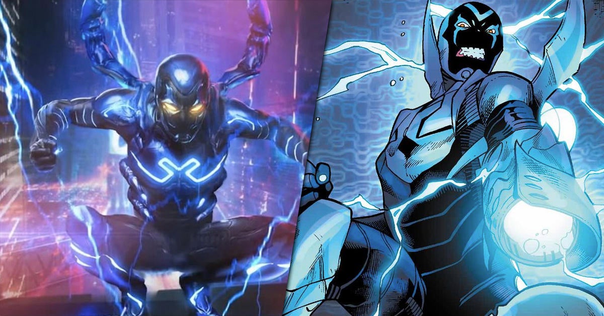 DC Superhero Blue Beetle Suits Up in Latest Trailer
