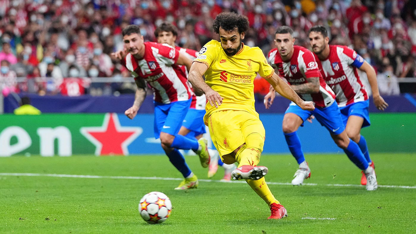 Atletico Madrid vs. Liverpool score: Mohamed Salah penalty secures  thrilling Champions League win for Reds - CBSSports.com