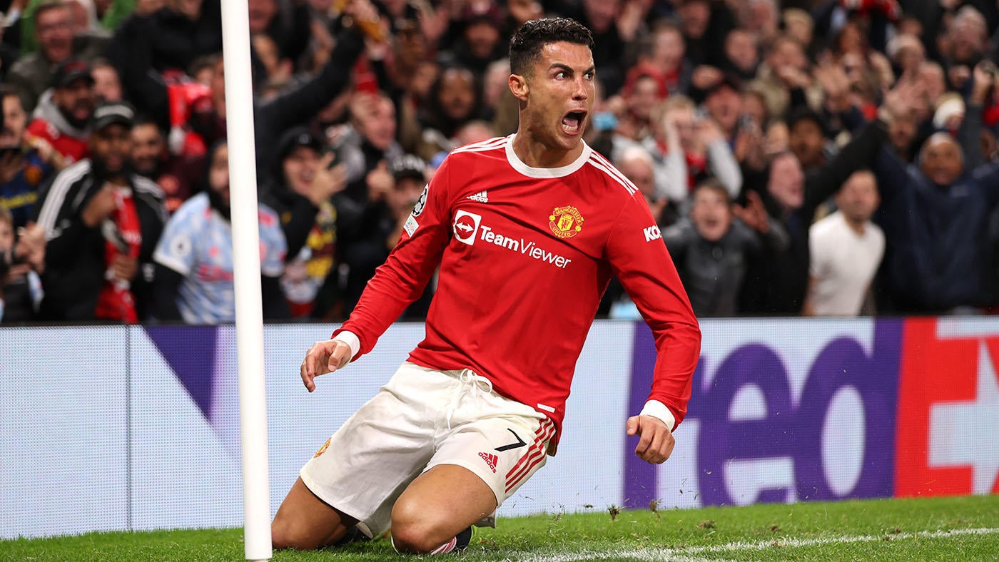 Cristiano Ronaldo Champions League highlights Manchester United vs Atalanta  scores results