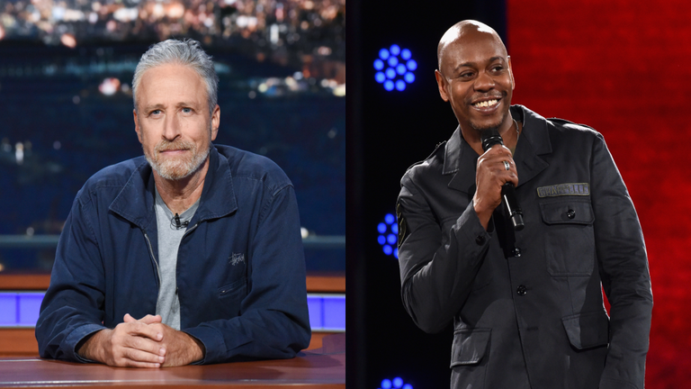 Jon Stewart Defends 'Never Hurtful' Dave Chappelle Over Netflix Controversy