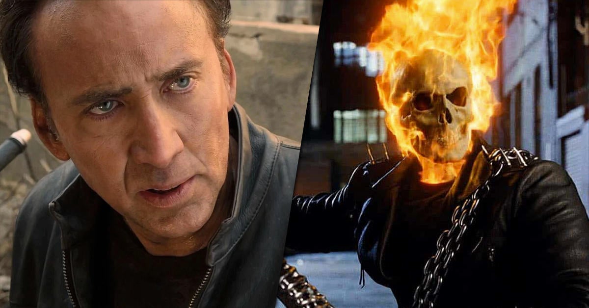 nic cage ghost rider